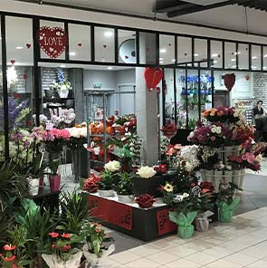 Fleuriste Leclerc agencement