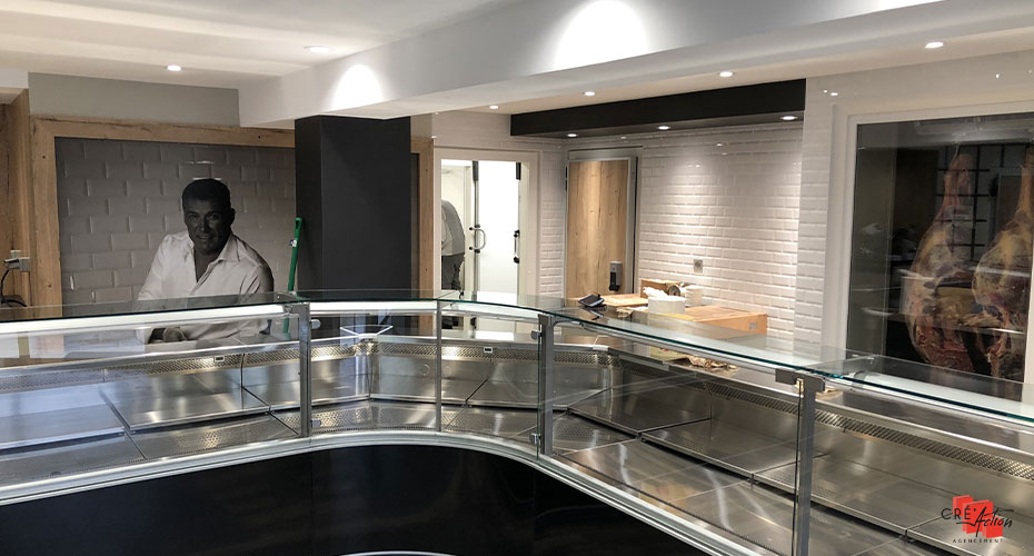 enseigne design boucherie