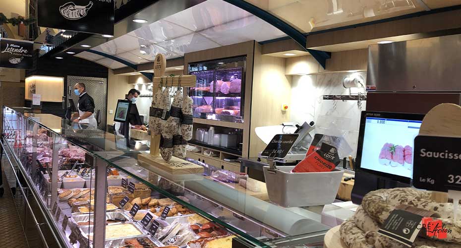 agencement interieur boucherie