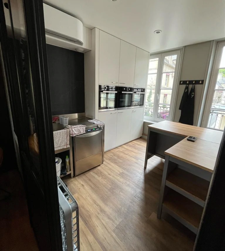 L'atelier de Guillaume, coin cuisine Maison Corbeaux à Bayeux